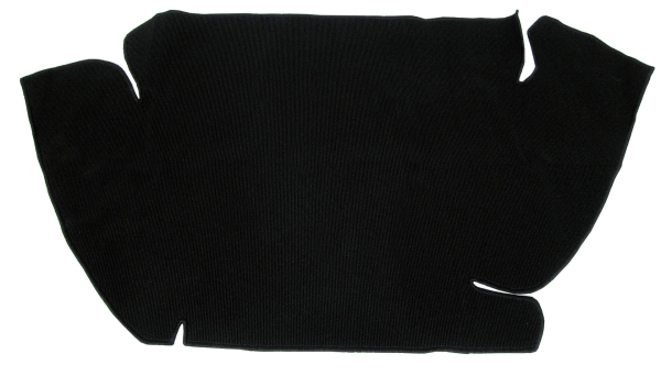 Teppichsatz Kofferaum Ribbed bouclé schwarz Teppich für VW Käfer 1200/1300/1500/1600 ab 8.1967 bis Mexico Käger Kofferaumteppich